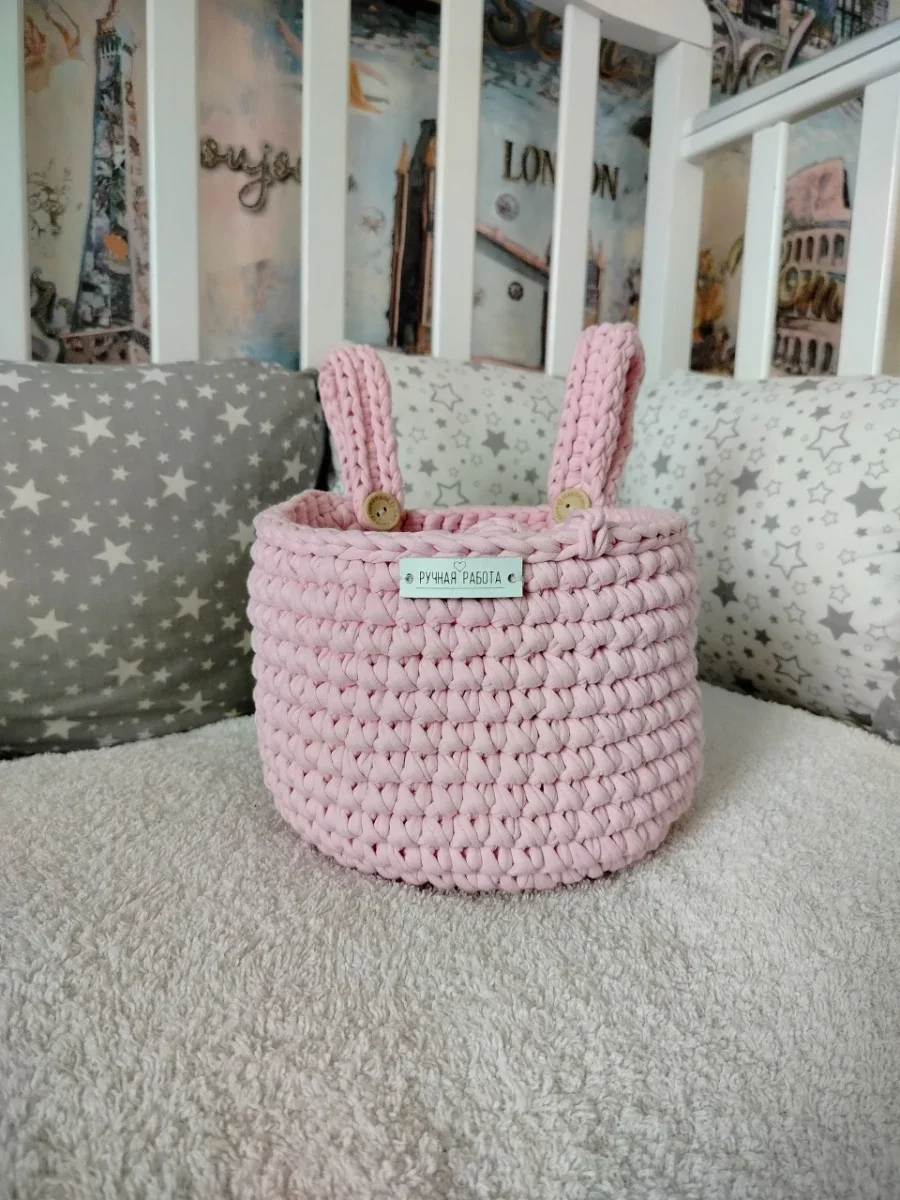 Подвесная корзина на детскую кроватку🎀🐣 — Е. В. А. «Быть собой»🌸, фотография 3
