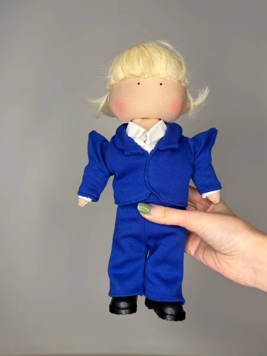 Кукла Joost 25 см. Выполнена в образе популярного певца — Куклы ручной работы | Tornado Doll, фотография 1
