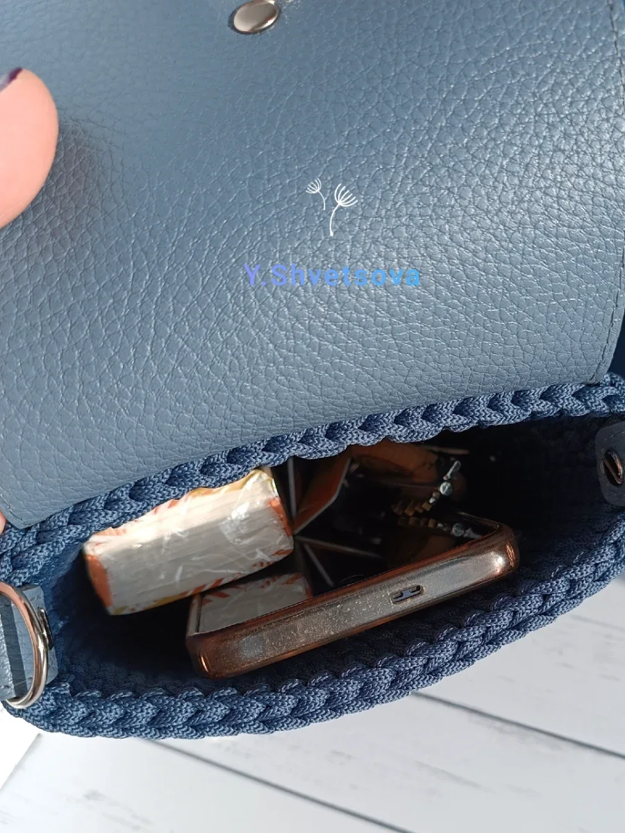 Вязаная мини сумка — ArcticBag, фотография 6