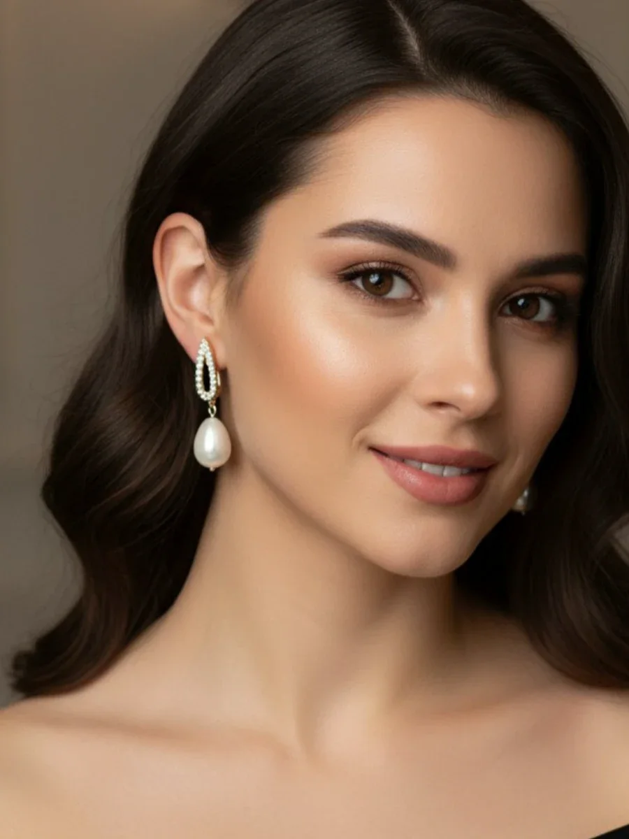 Серьги с жемчугом — КамнеМания, фотография 2