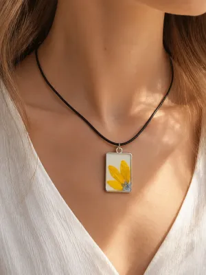 Кулон с сухоцветами — A.MIKHAILOVA|Beauty for you