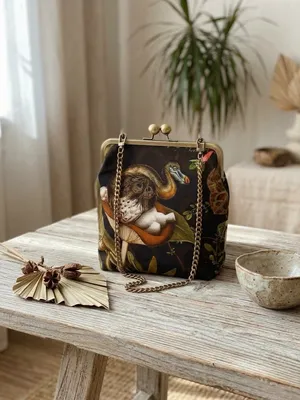 Сумка «до до» из серии джунгли на цепочке. — Мило bags