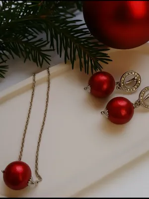 Комплект с жемчугом — КамнеМания