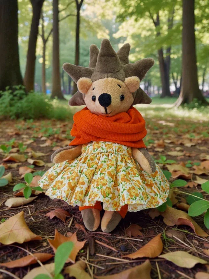 Мягкая игрушка из нежного вельбоа — Мир кукол, фотография 1