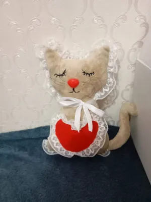 Мягкая игрушка Кошечка — Швейное царство